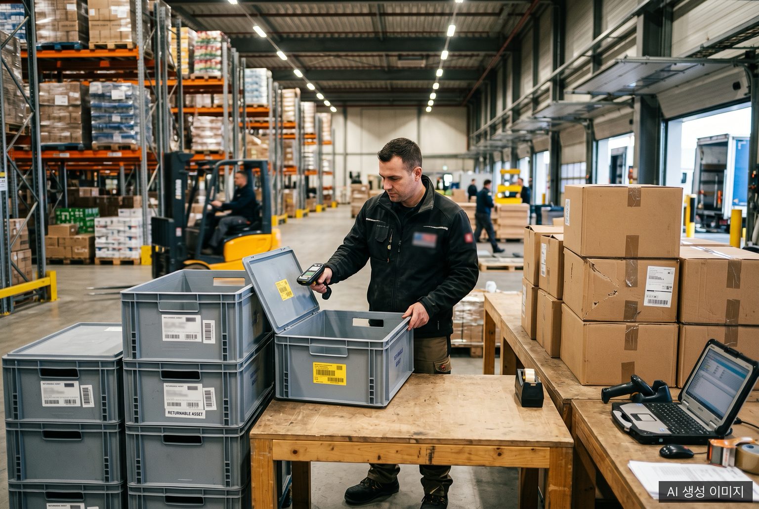 Reusable packaging and corrugated packaging comparison
