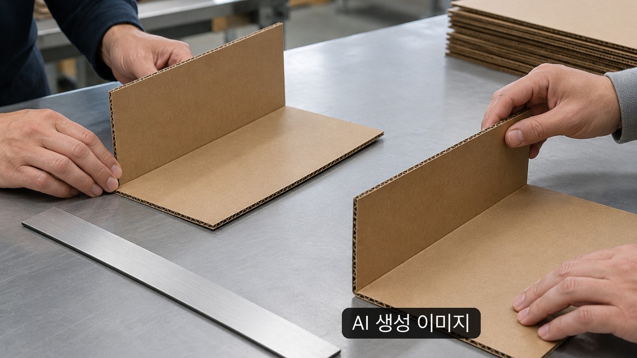 기사의 확인 항목을 설명하는 일반 포장재 개념 장면. 실제 제품 사진이 아님