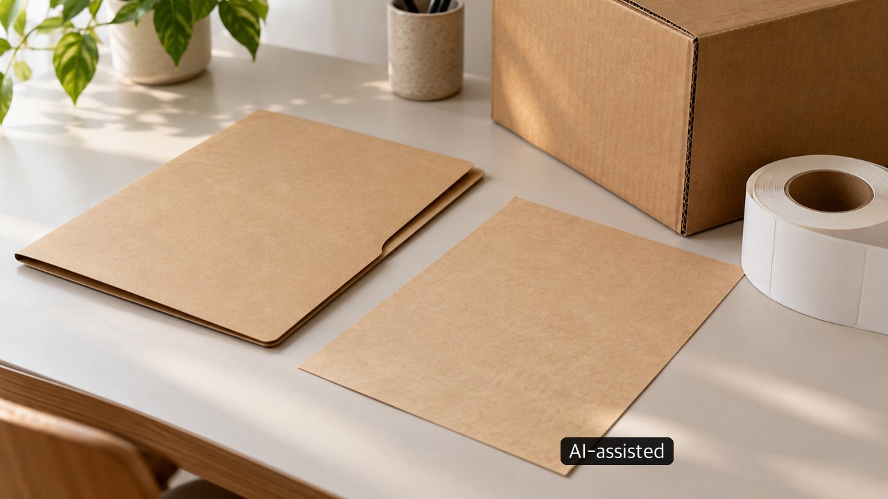 Generic conceptual comparison of paper packaging materials