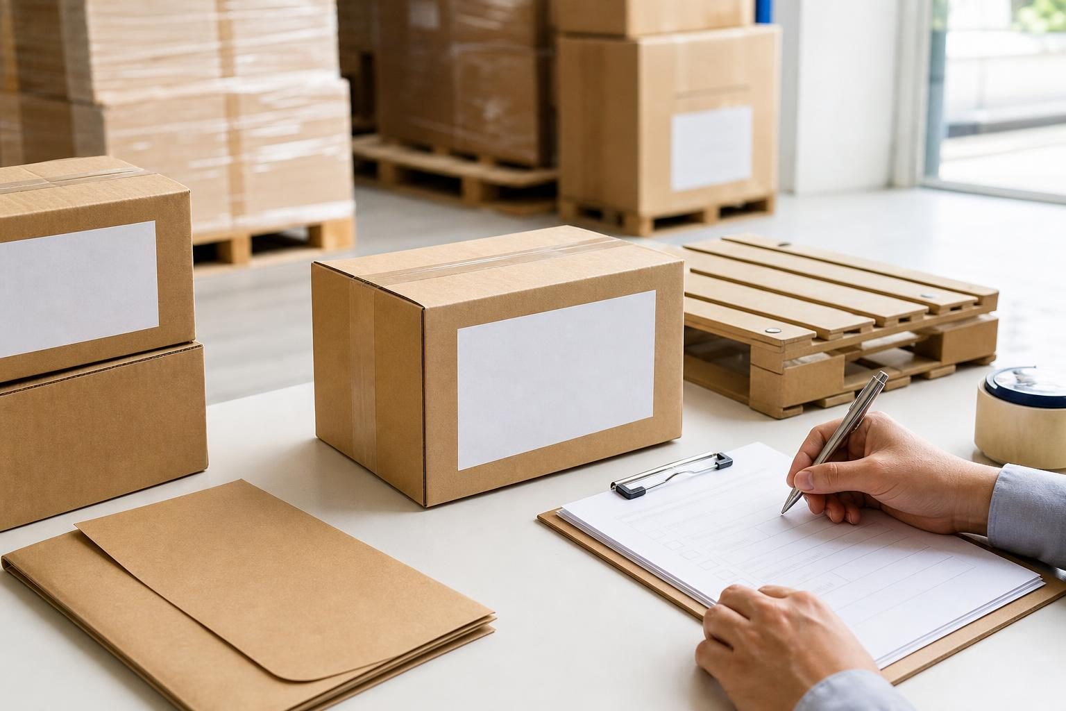 Packaging supplier document request package