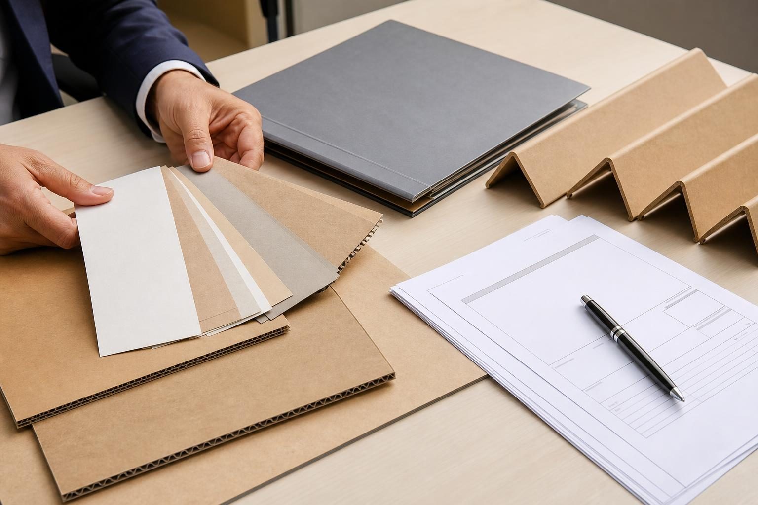 Packaging supplier document request items