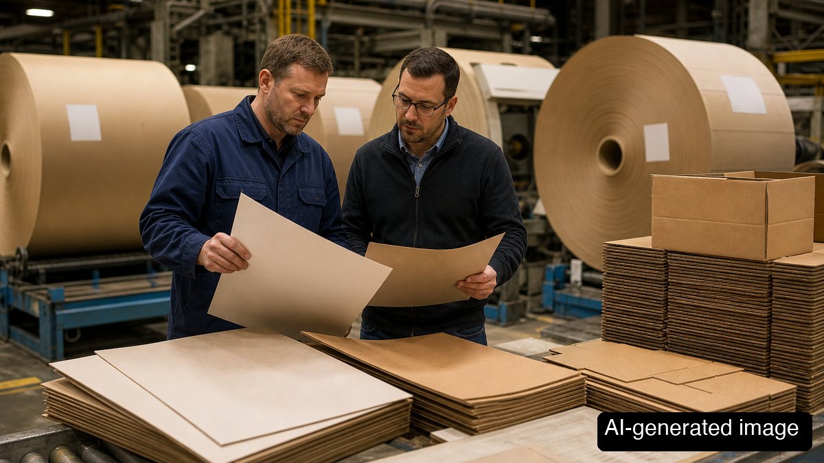 Reviewing containerboard grades and production planning