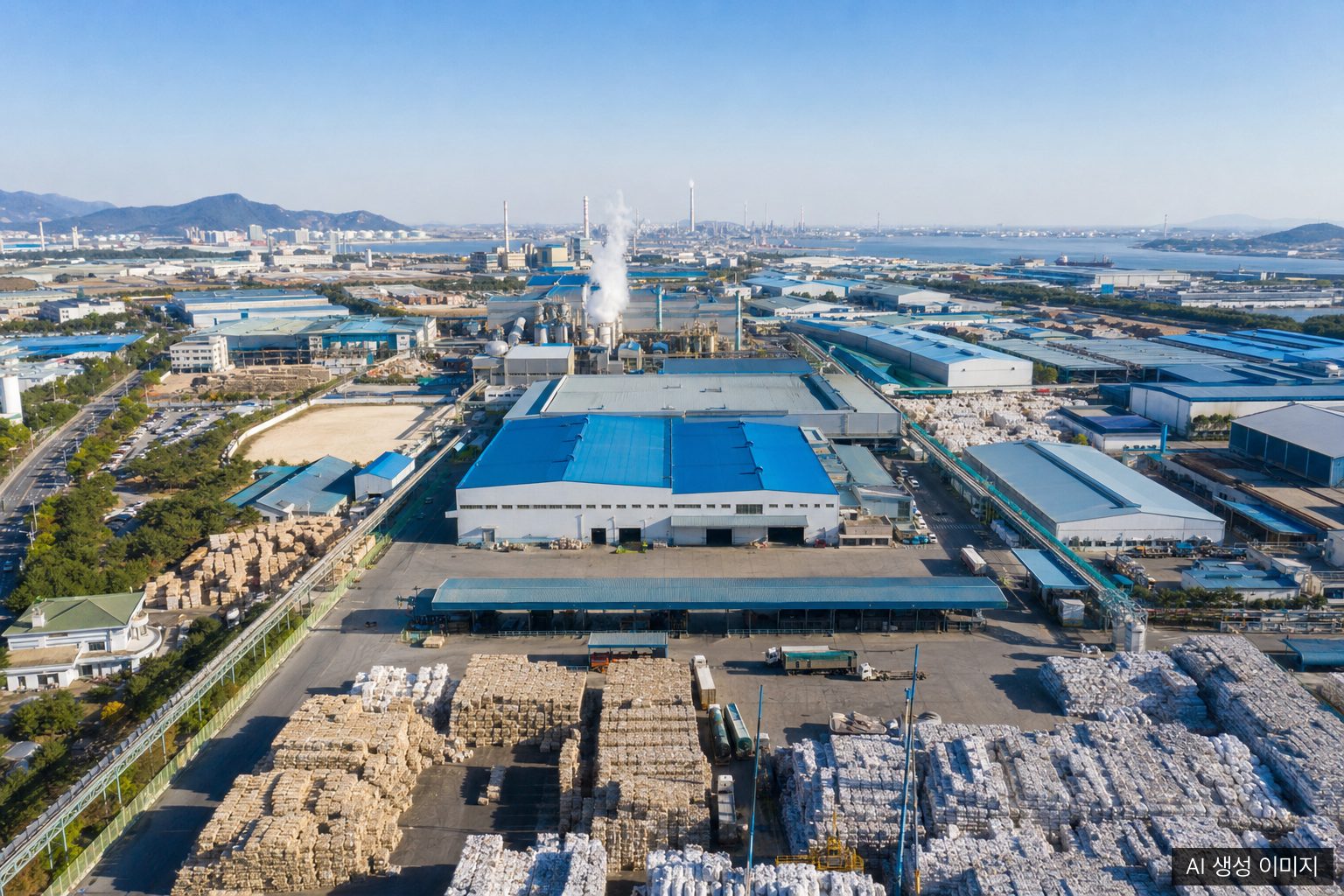 Global Sae-A paper mill exterior