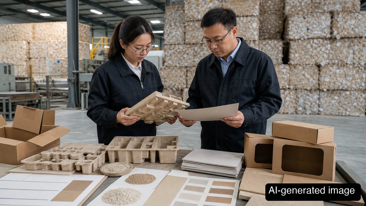 Comparing raw material data with packaging samples