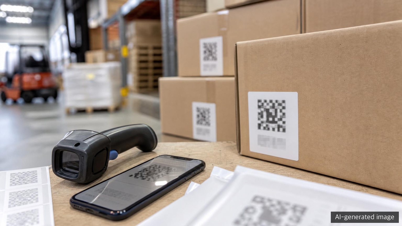 Packaging QR label and GS1 Digital Link traceability management