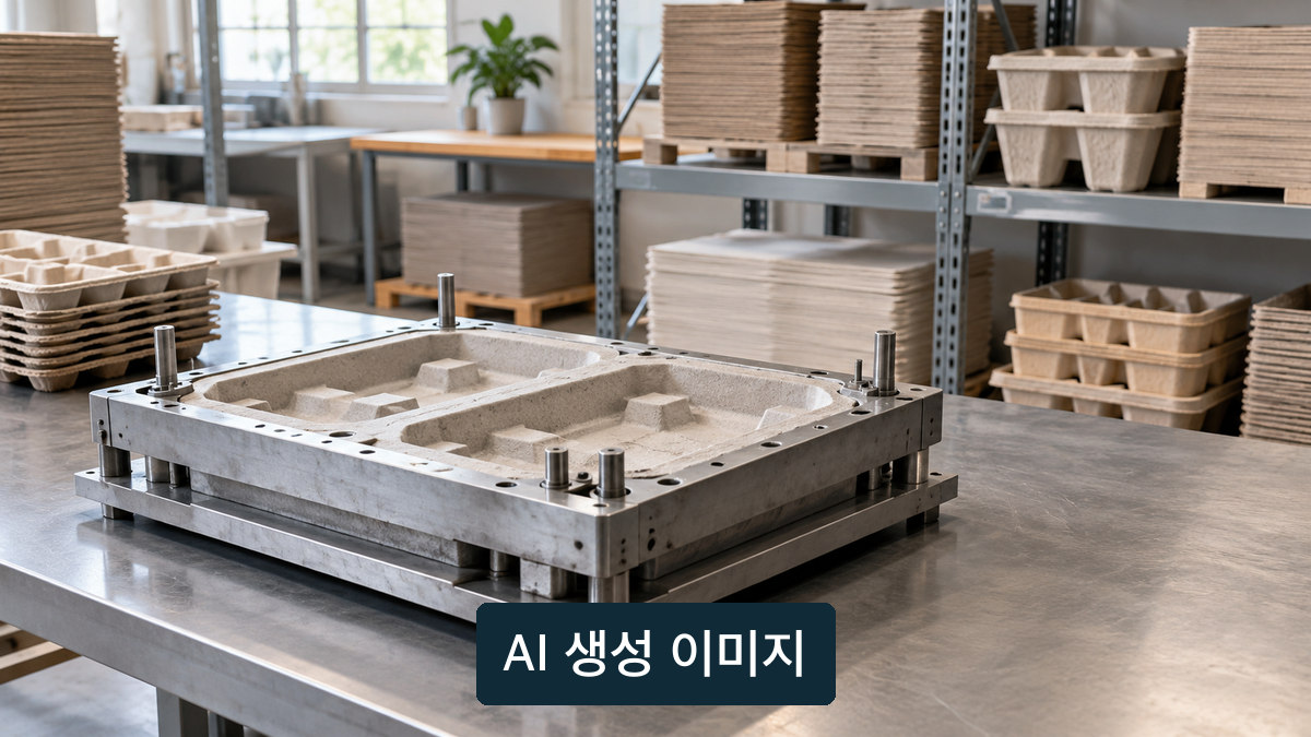 일반적인 성형섬유 제조공정을 묘사한 개념 이미지. 실제 조사 현장 아님